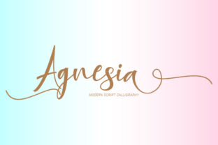 Agnesia: A Playful Script Font for Eye-Catching Campaigns