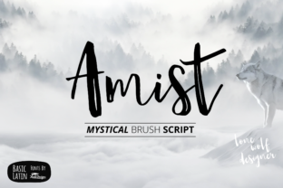 Amist: A Handwritten Font for Authentic Branding