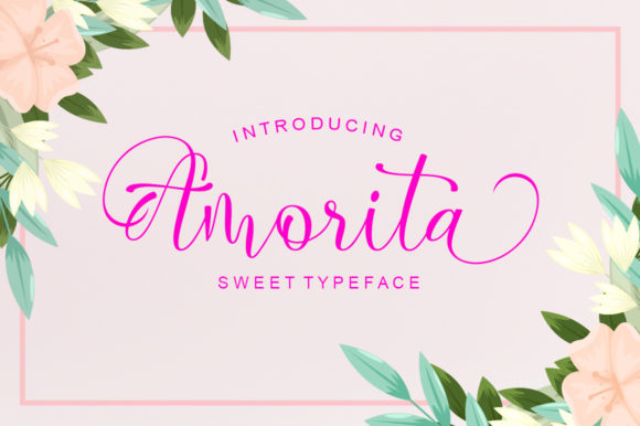 Amorita: A Modern Script Font for Eye-Catching Campaigns