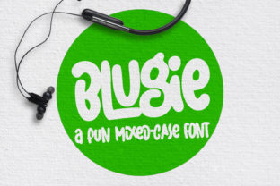 Blugie: A Playful Font for Creative Branding Projects