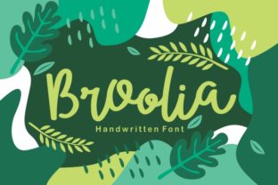 Broolia: A Handwritten Font for Creative Makers