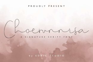Choerunnisa Font for Modern Editorial Design