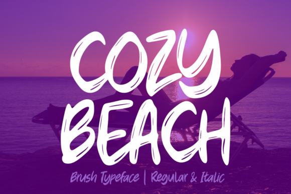Cozy Beach Script Font for Web Design