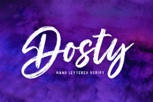 Dosty: A Script Font That Breathes Life Into Editorial Moments