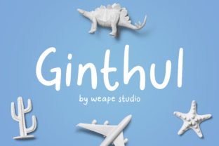 Ginthul: A Playful Font for Polished Branding
