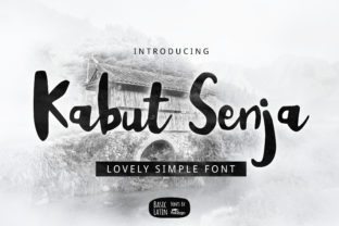 Kabut Senja: A Casual Script Font for Digital Branding