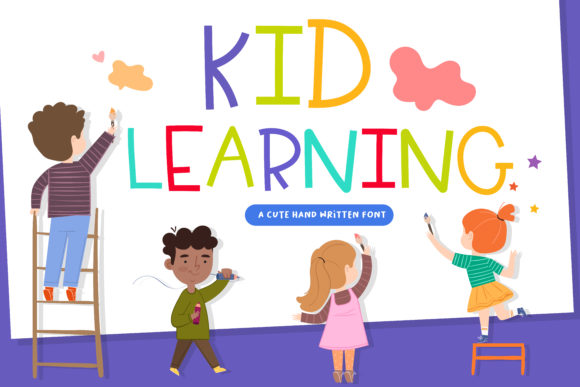 Kid Learning Font for Business Branding