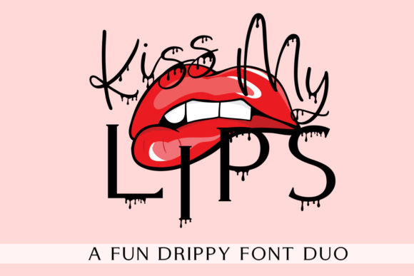 Kiss My Lips Font for Creative Projects
