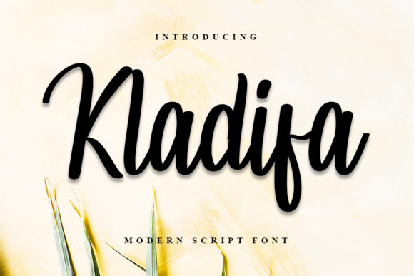 Kladifa: A Playful Script Font for Branding Magic