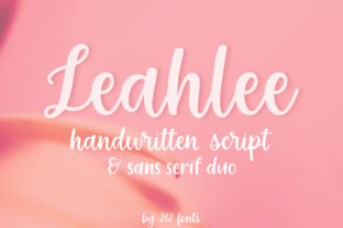 Leahlee Duo: A Thoughtful Script & Serif Pair for Editorial Calm