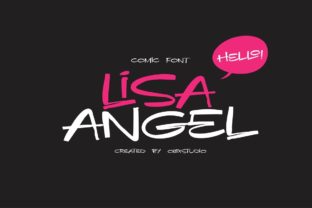 Lisa Angel: A Friendly Handwritten Display Font for Warm Brand Identities