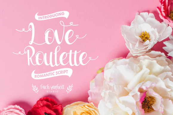 Love Roulette: A Script Font That Elevates Real Small Business Branding