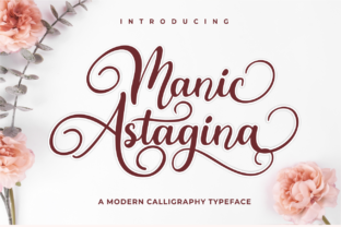 Manic Astagina: A Premium Script Font That Elevates Real Small Business Branding