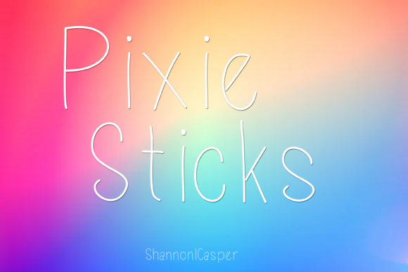 Pixie Sticks Font Review for Branding Projects