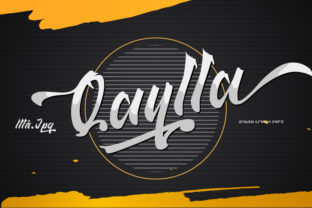 Qaylla: A Retro-Inspired Font for Modern Editorial Design
