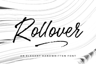 Rollover: A Bold Script Font That Elevates Real Small Business Branding