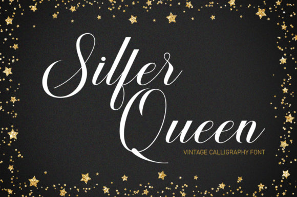 Silfer Queen Script for Web Design