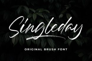 Singleday: A Modern Script Font for Digital Branding