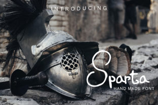 Sparta Script Font for Handmade Creations