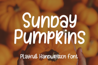 Sunday Pumpkins Font for Web Design