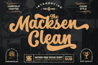 The Macksen: A Thoughtful Script Font for Editorial Warmth