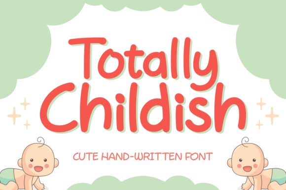 Totally Childish Font for Playful Branding